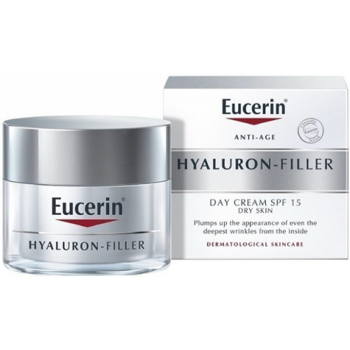 Eucerin Hyaluron-Filler крем дневной уход spf15 50мл для чувствительной кожи