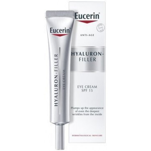 Eucerin Hyaluron-Filler крем для кожи вокруг глаз 15мл