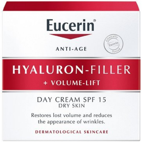 Eucerin Hyaluron-Filler+volume-lift крем дневной уход 50мл для сухой кожи