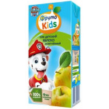 Фрутоkids сок для детей осветленный 200мл яблочный