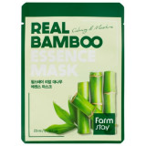 Farmstay sheet pack real fruits маска тканевая для лица 23мл с экстрактом бамбука