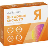 Янтарная кислота Форте таб 400 мг 30 шт Liksivum
