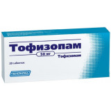 Тофизопам таб 50 мг 20 шт