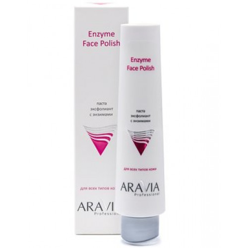 Паста-эксфолиант для лица с энзимами Enzyme Face Polish 100мл ARAVIA Professional