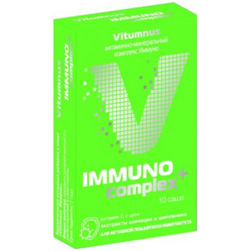 Комплекс для иммунитета Vitumnus immuno порошок стики 10 шт