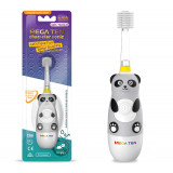 Электрическая детская зубная щётка Панда Mega Ten kids sonic