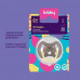 Lubby Пустышка латексная круглая, 6 мес+, 1 шт 28552