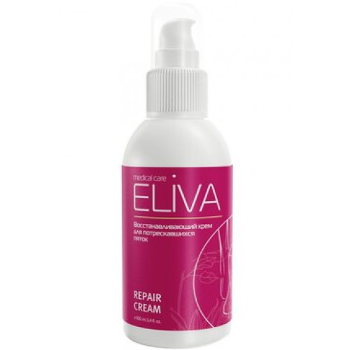 Eliva Восстанавливающий крем для потрескавшихся пяток 100 мл