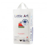 Little Art Подгузники детские р.L 9-12 кг 56 шт