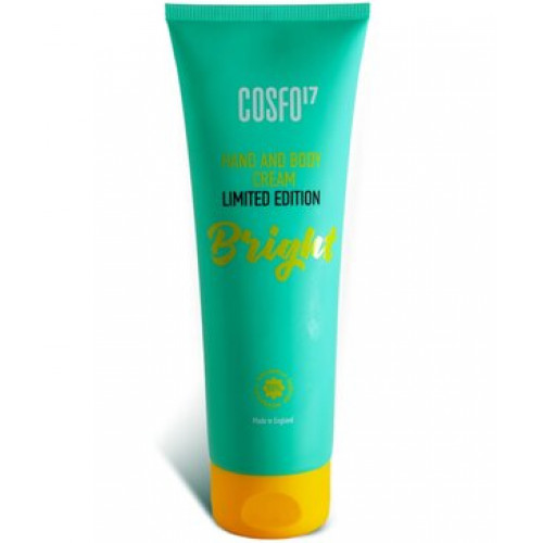 Cosfo Bright Питательный крем для рук и тела с ароматом апельсина 250 мл