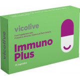 Комплекс для иммунитета Виколайф Vicolive Immuno Plus капс 15 шт
