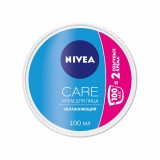 Увлажняющий интенсивный крем для лица Nivea Care с маслом ши для всех типов кожи, 100 мл