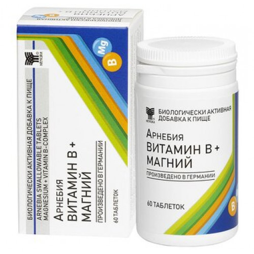 Арнебия Витамин B+Магний таб 60 шт