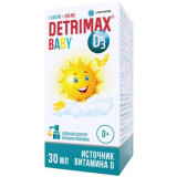Детримакс беби Витамин D3 капли для вн.пр. для детей 0+ 200ме/1капля 30мл