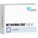 Метформин лонг таб. 500 мг 60 шт