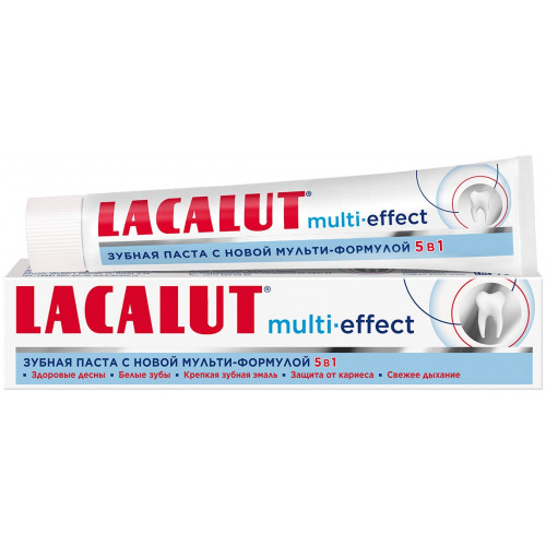 LACALUT multi-effect зубная паста для комплексного ухода 75 мл