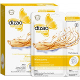 Dizao маска для лица/шеи экспресс-уход за кожей женьшень коллаген +гиалурон.крем 10 шт