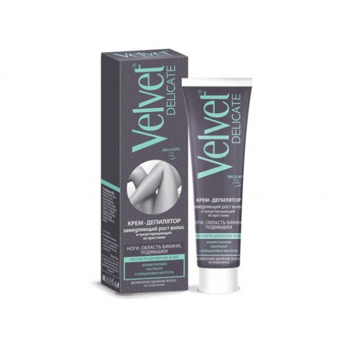 Velvet Крем-депилятор Замедляющий рост волос и предотвращающий их врастание 100 мл