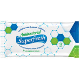 Superfresh салфетки влажные антибактериальные 15 шт