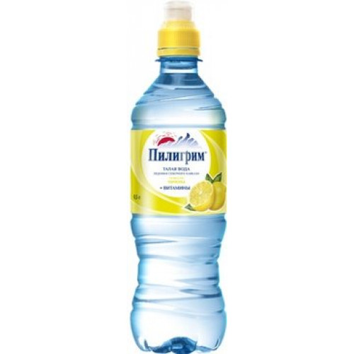 Пилигрим вода 0.5л спортлок лимон