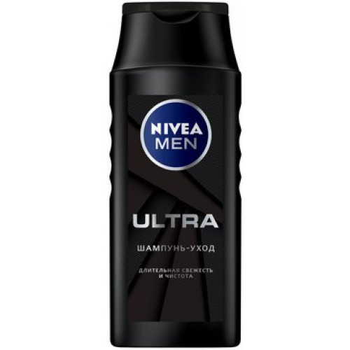 Шампунь для мужчин Nivea Men ULTRA длительная свежесть и чистота с активным углем, 250 мл