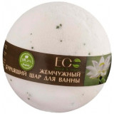 Ecolab бурлящий шар для ванны 220г белый лотос и пальмроза