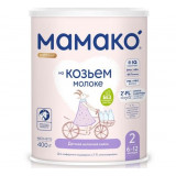 Мамако 2 premium Молочная смесь на козьем молоке 400 г