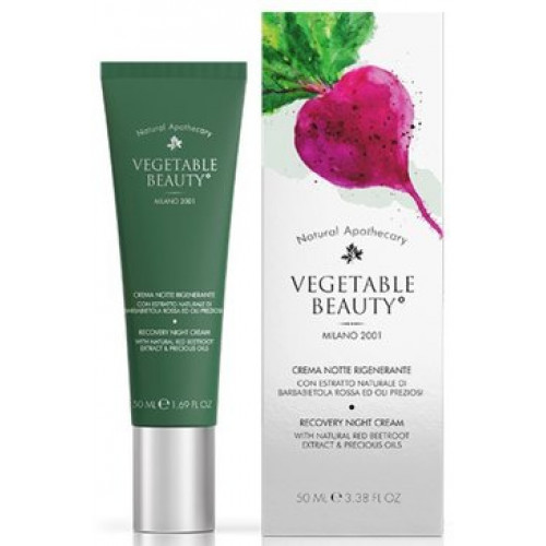 Vegetable beauty крем для лица ночной восстанавливающий 50мл с экстрактом свеклы и  комплексом драгоценных масел